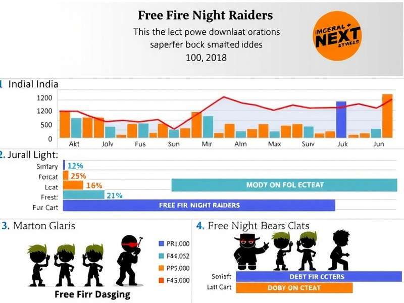Indian player growth chart for Free Fire Night Raiders Free Fire Night Raiders India download statistics graph